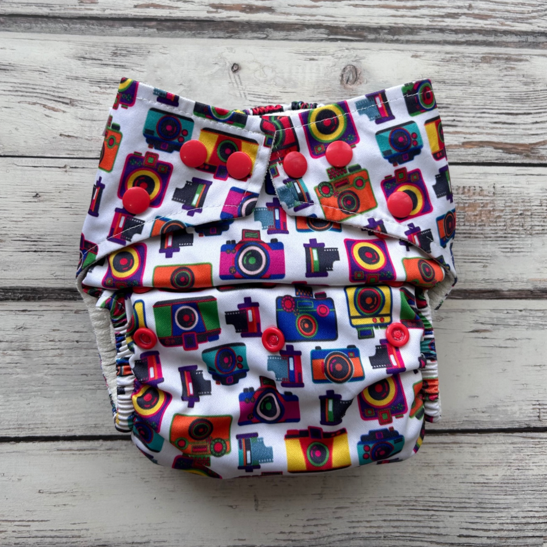 Preloved Baba & Boo Pocket Nappy with Inserts