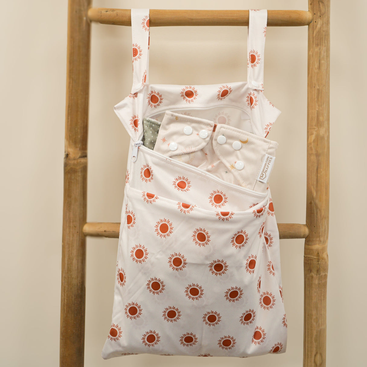 Modern Cloth Nappies - Out & About Double Pocket Wet Bag