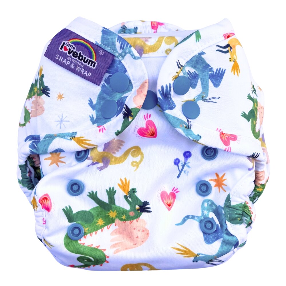 Little Lovebum Snap & Wrap - Newborn