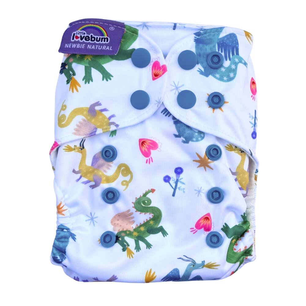 Little Lovebum Newbie All In One Nappy