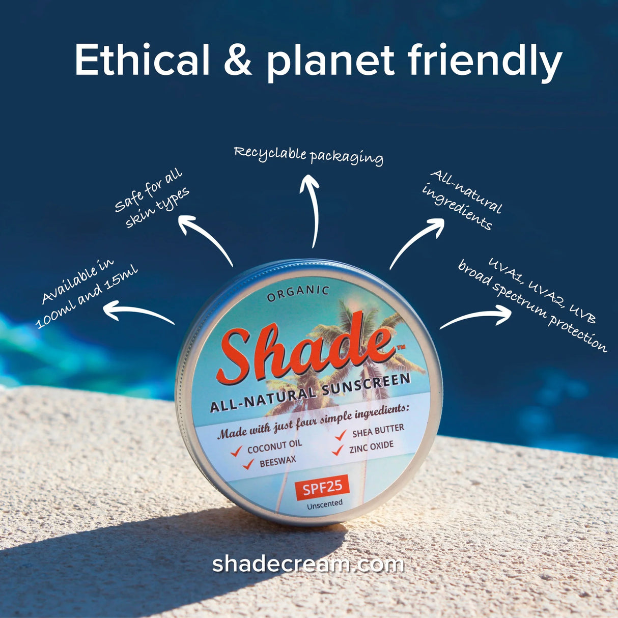 Shade All-Natural Sunscreen SPF25