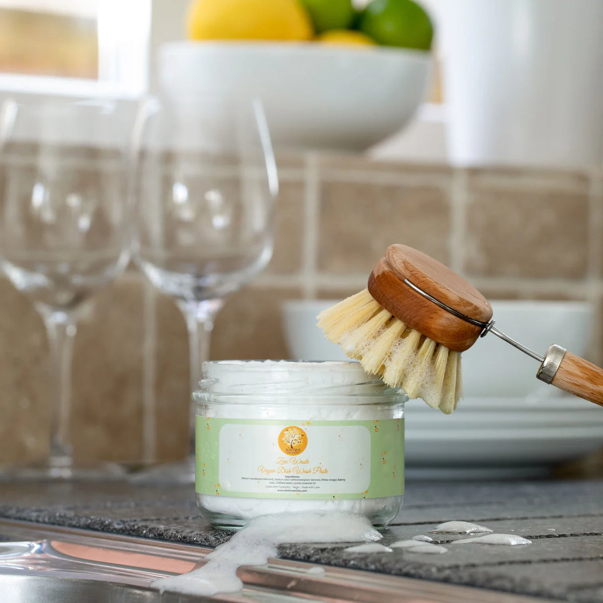 Zero Waste Dish Washing Paste