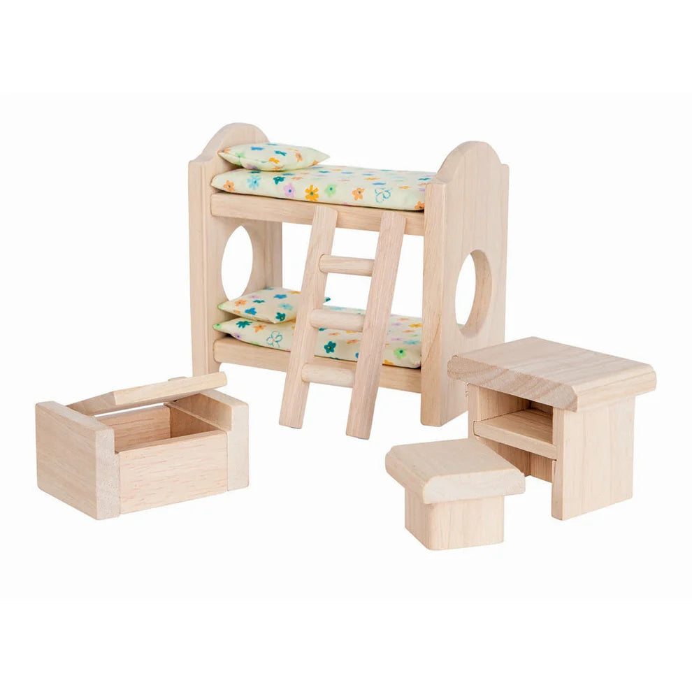Plan Toys Classic Children's Bedroom Furniture Set