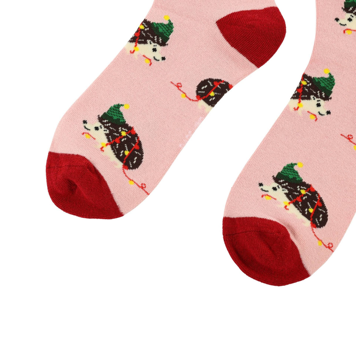 Save the Christmas Hedgehogs Bamboo Socks