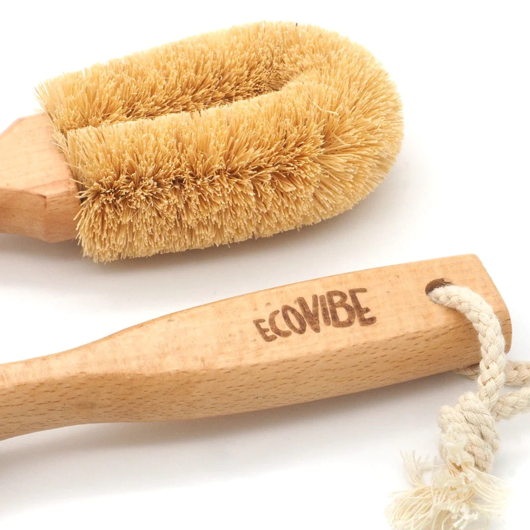 Coconut Fibre Scourer with Handle
