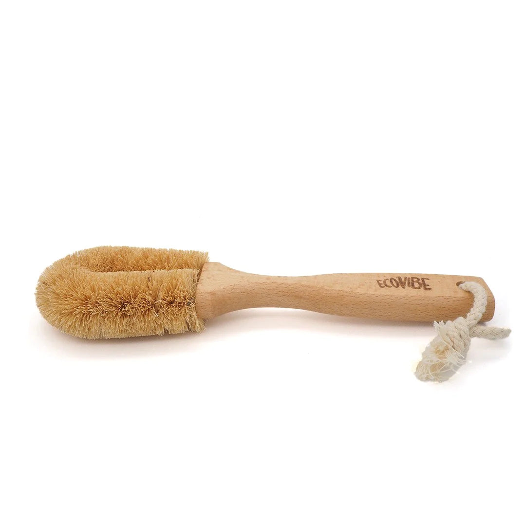 Coconut Fibre Scourer with Handle