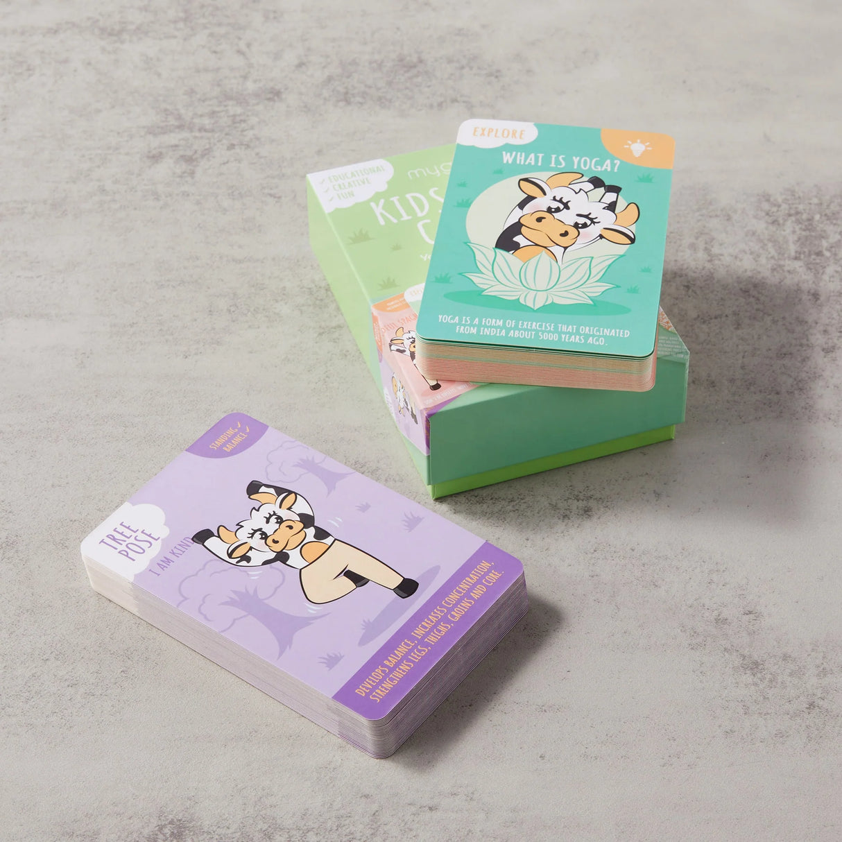 Kids Yoga Cards