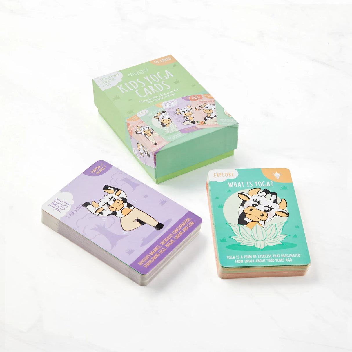Kids Yoga Cards