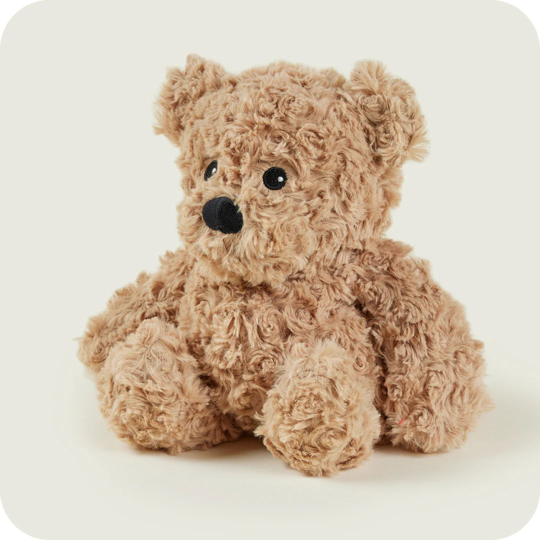 Warmies® Brown Curly Bear