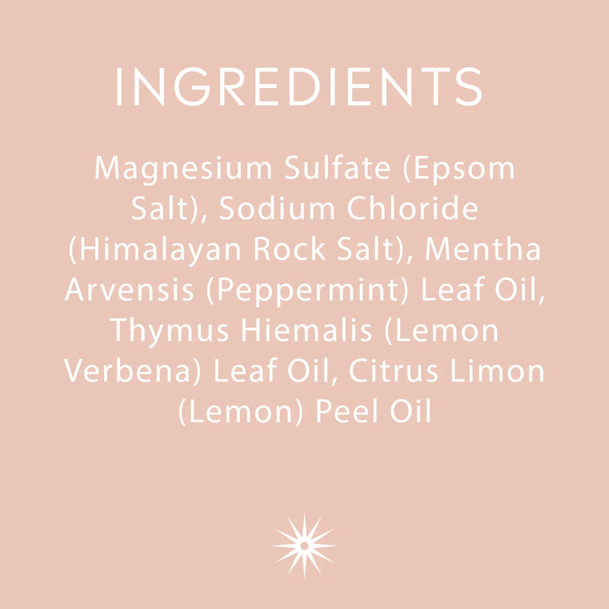 Salt & Steam Bath Salts