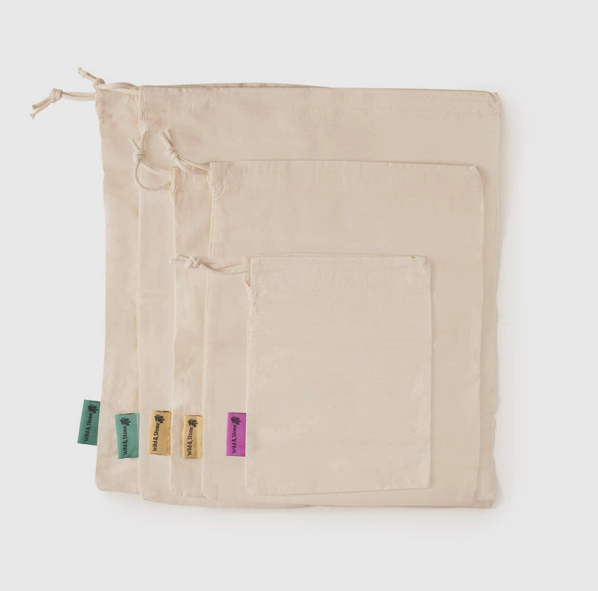 Organic Cotton Reusable Produce Bags