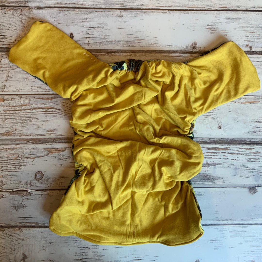 Evie Reusables Rolled Preflat - Fox & Marsh Exclusive Sunflowers