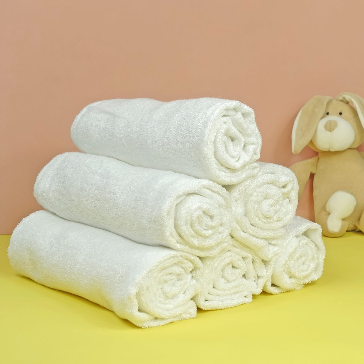 Bright Bots 100% Bamboo Terry Squares