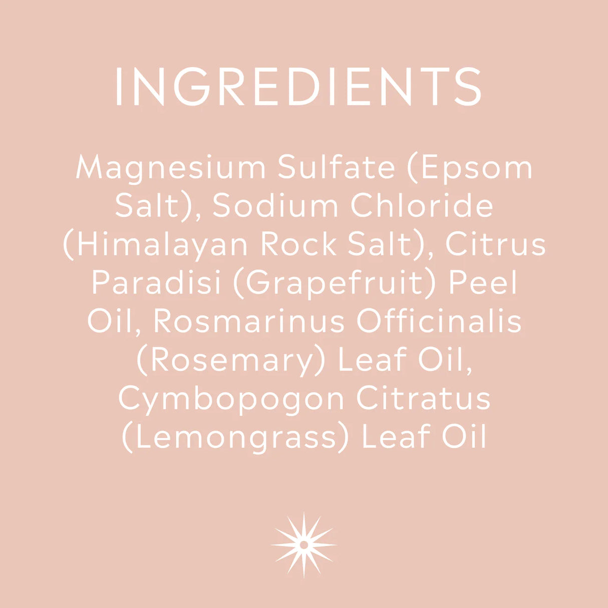 Salt & Steam Bath Salts