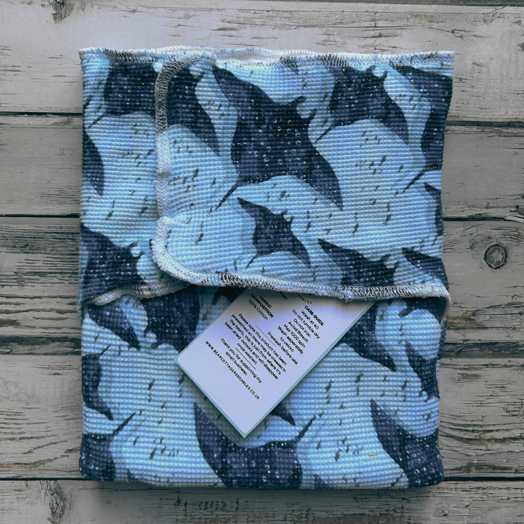 Bear Cottage Reusables Stretch Waffle Preflat