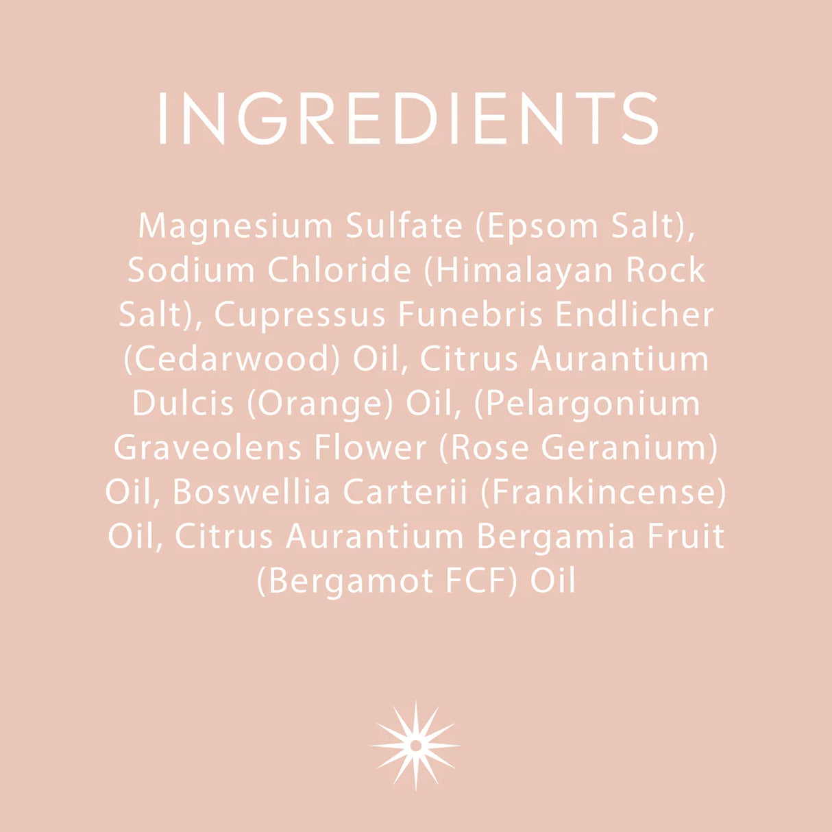 Salt & Steam Bath Salts