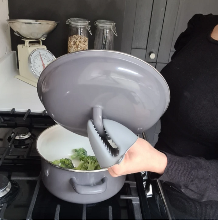 Silicone Oven Mitts, 1 Pair