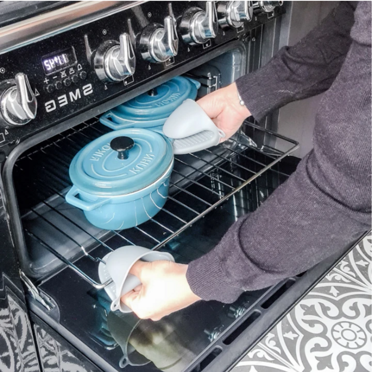 Silicone Oven Mitts, 1 Pair