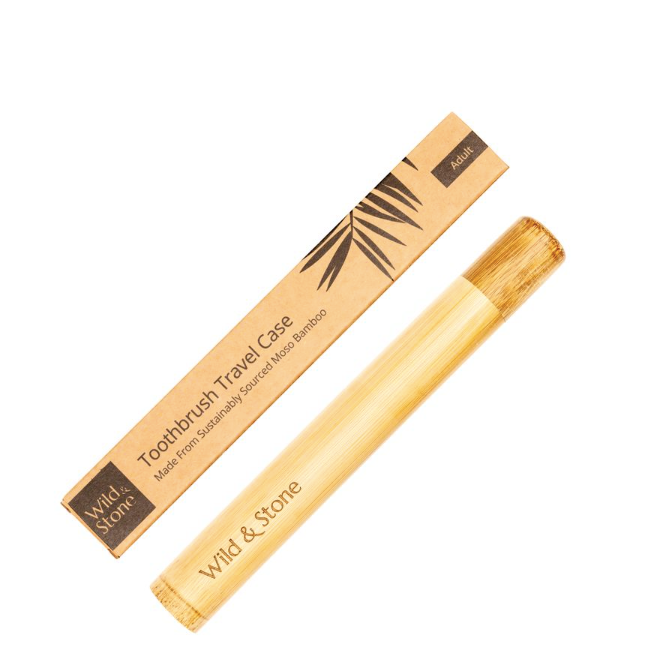 Bamboo Toothbrush Case - Adult