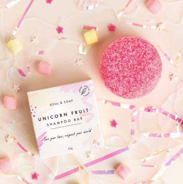 Soul & Soap - Unicorn Solid Shampoo Bar