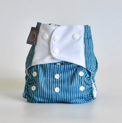 Little Lovebum Popper & Pocket Nappy