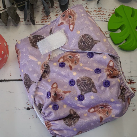 Green Cheeks Pocket Nappy with Hemp Insert