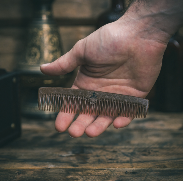 The Bluebeard's Revenge Liquid Wood Beard and Mo' Comb