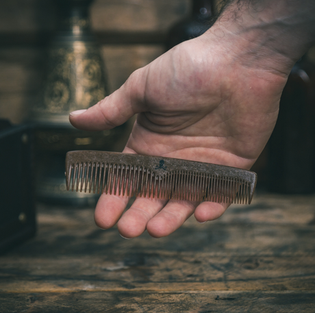 The Bluebeard's Revenge Liquid Wood Beard and Mo' Comb