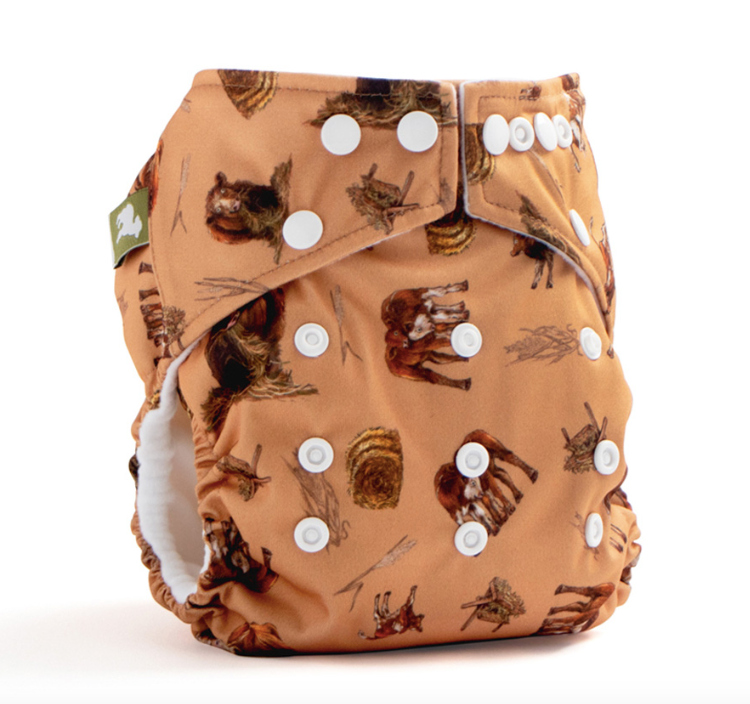 Little Lamb One Size Pocket Nappy