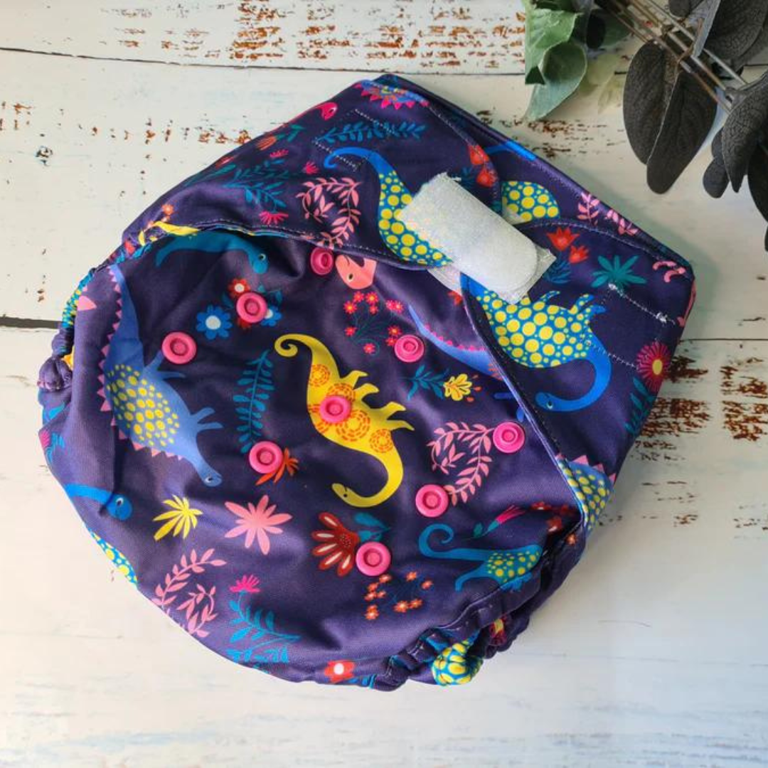 Green Cheeks Nappy Wrap