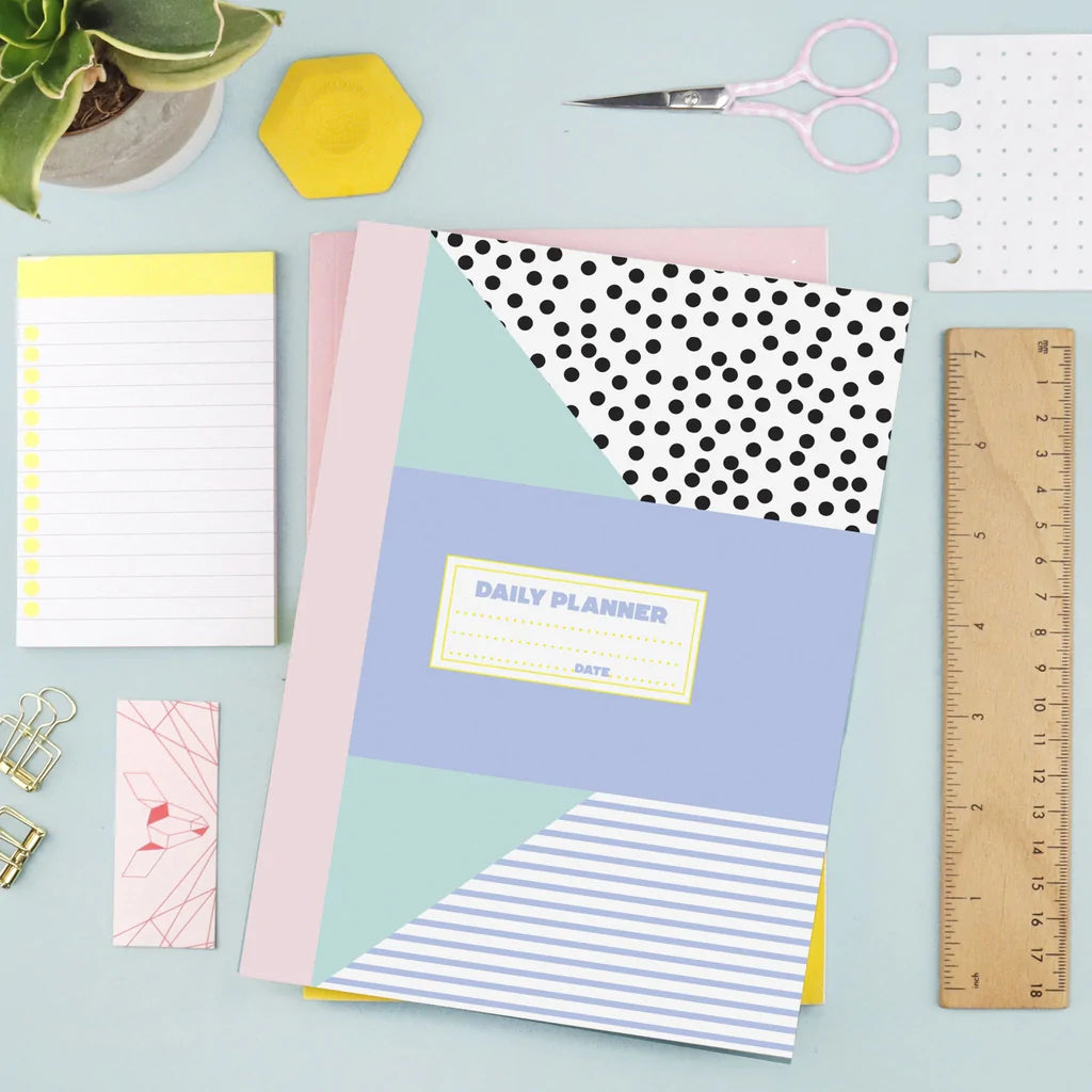 Memphis Geometric Daily Planner