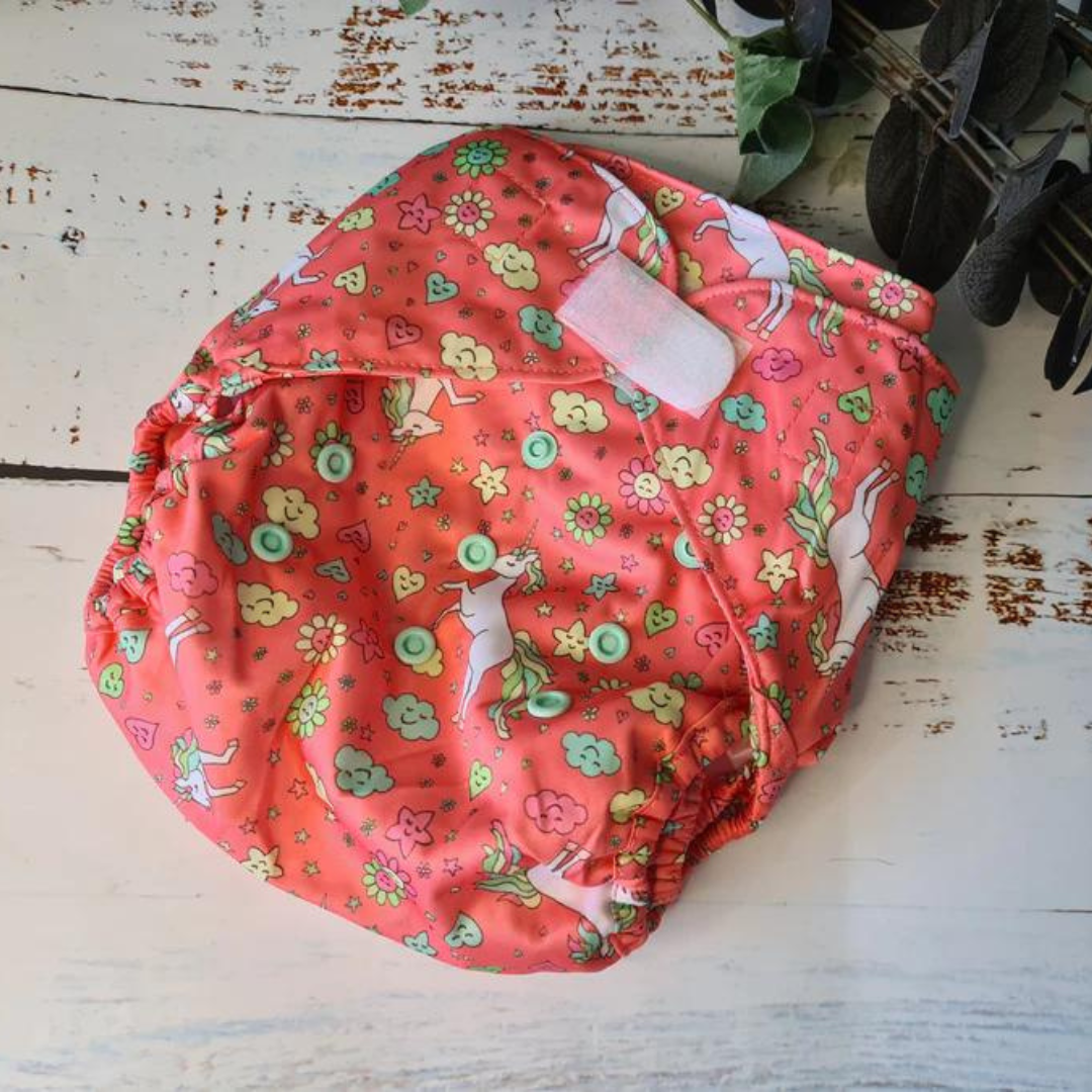 Green Cheeks Nappy Wrap