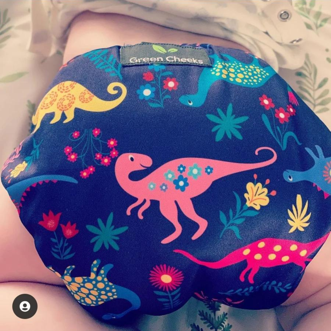 Green Cheeks Nappy Wrap