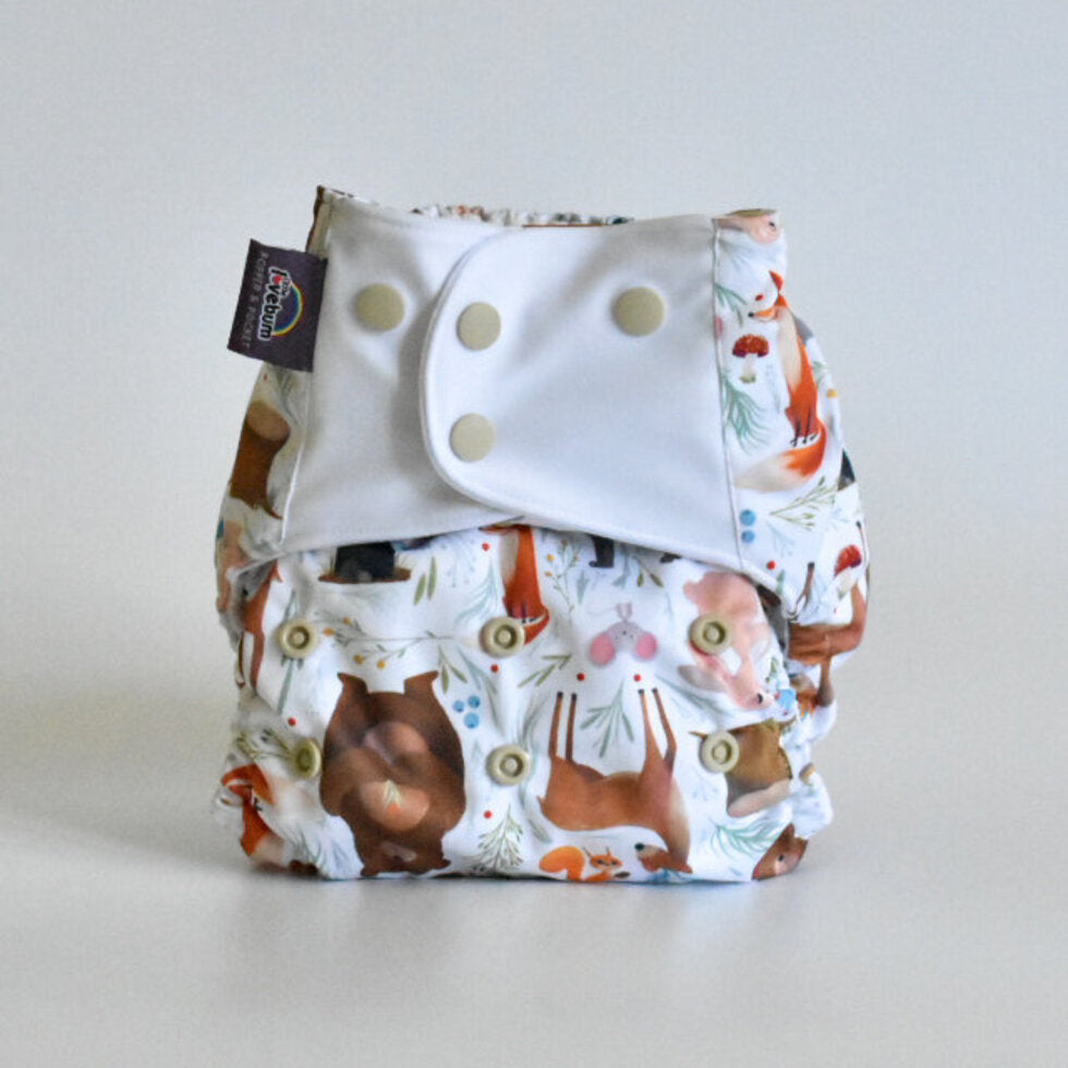 Little Lovebum Popper & Pocket Nappy