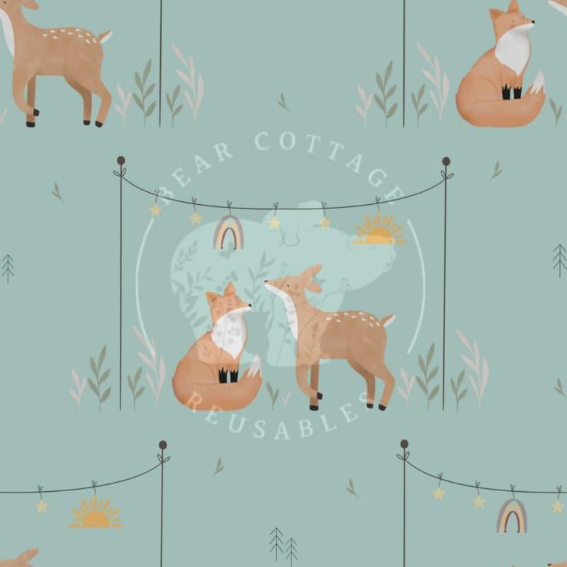 Bear Cottage Reusables Bamboo Stretch Preflat with Booster