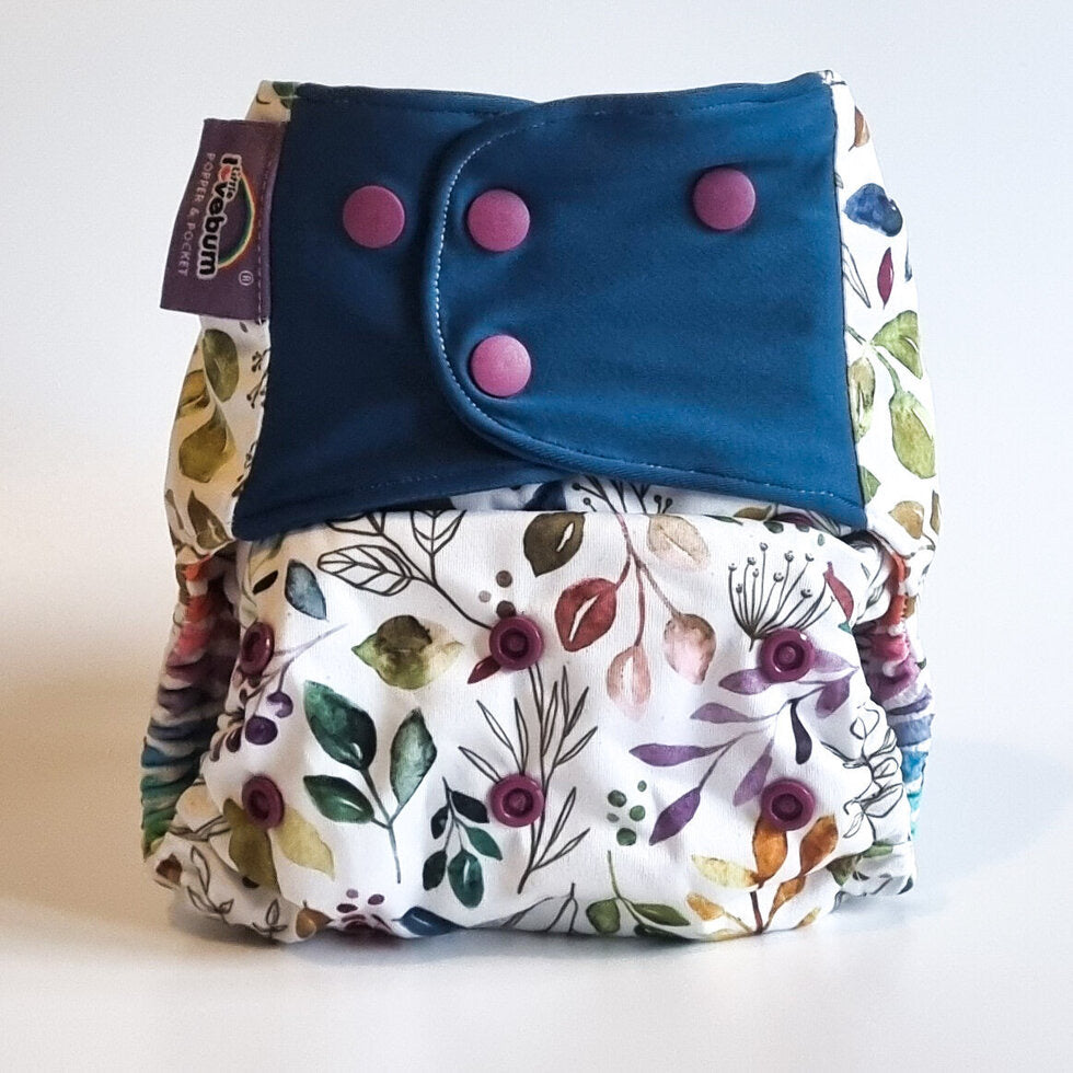 Little Lovebum Popper & Pocket Nappy