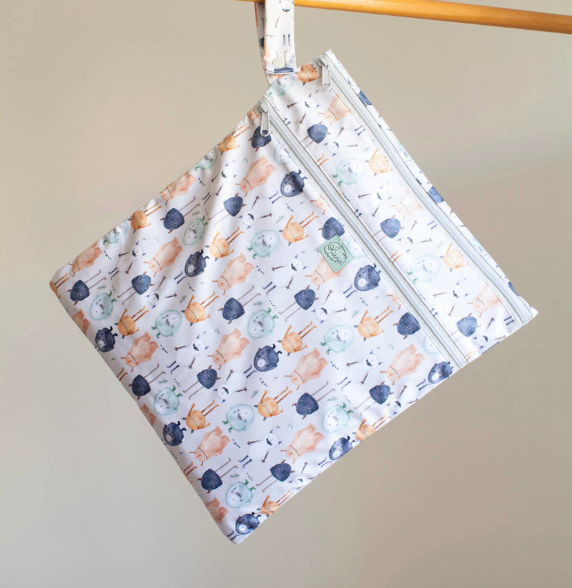 Olivia Diapers Double Wet Bag