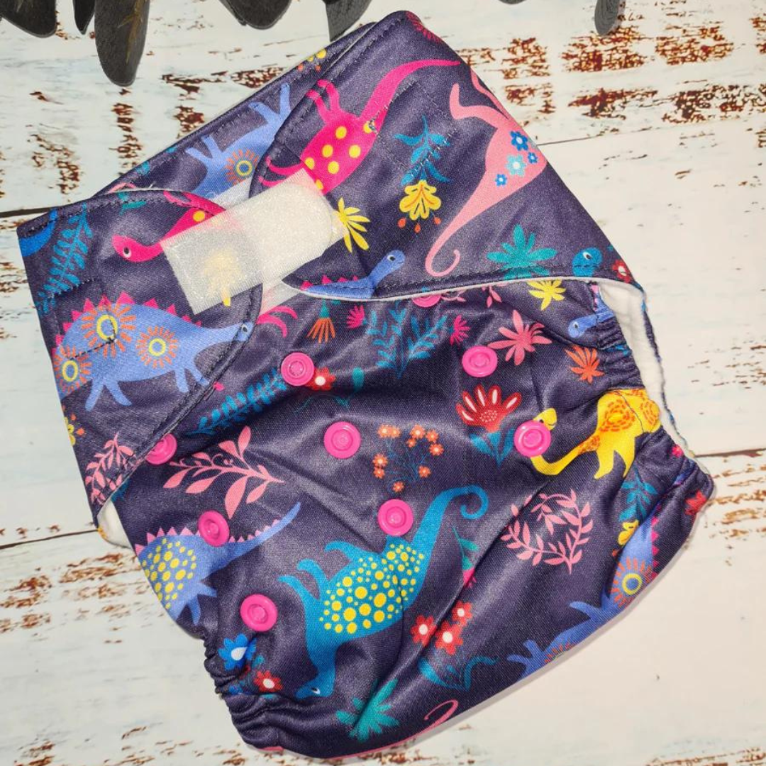 Green Cheeks Pocket Nappy with Hemp Insert