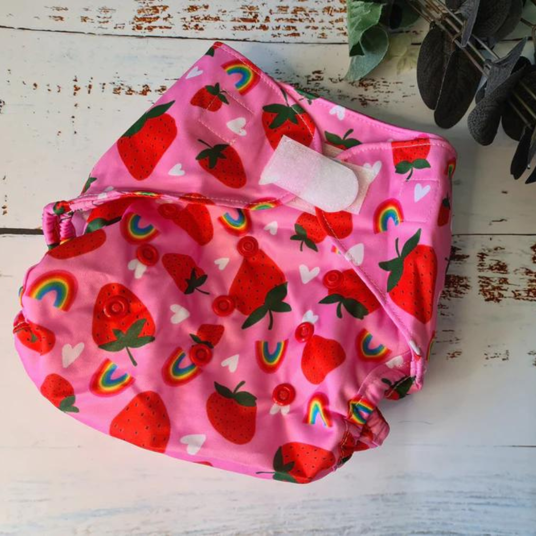 Green Cheeks Nappy Wrap