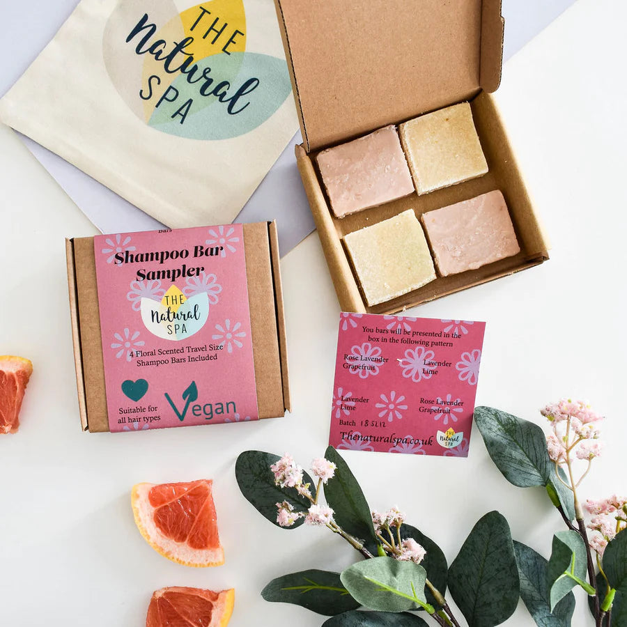 The Natural Spa Shampoo Sample Set
