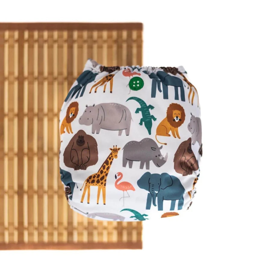 Buttons Diapers Cover - BTP (One Size)