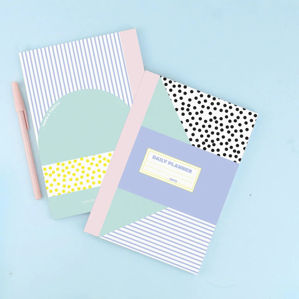 Memphis Geometric Daily Planner