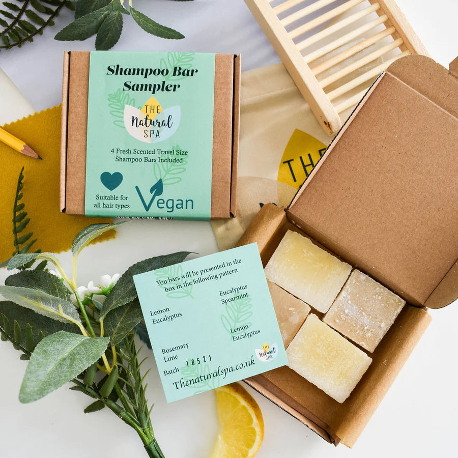 The Natural Spa Shampoo Sample Set