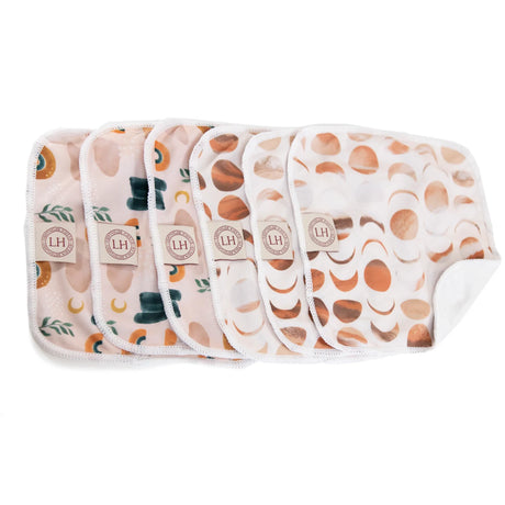 Lighthouse Kids Cloth Wipes / Washcloths, Pack of 6