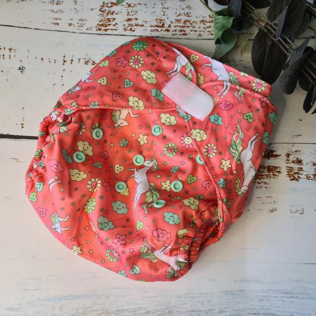 Green Cheeks Nappy Wrap