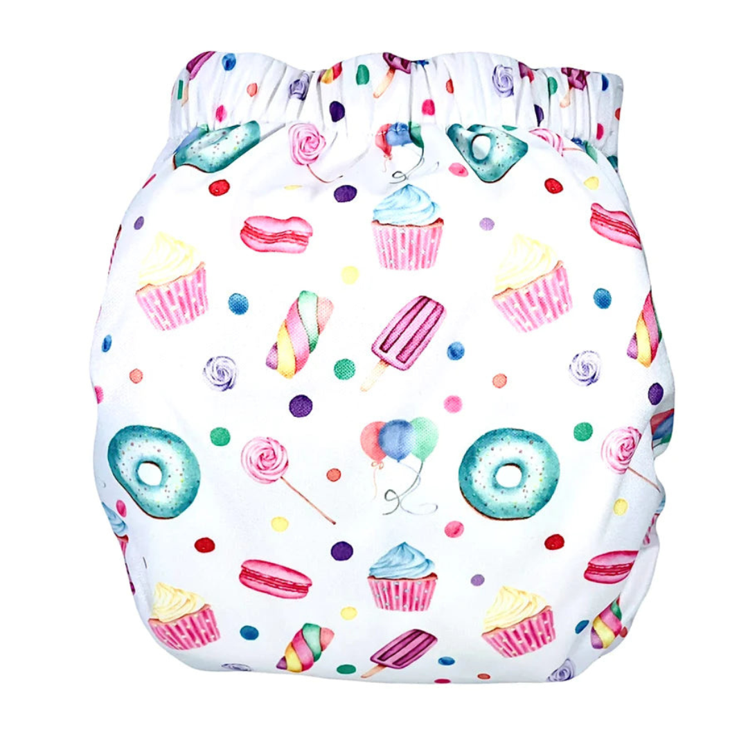 Bonny Bots All in One Nappy - Sweet Cheeks