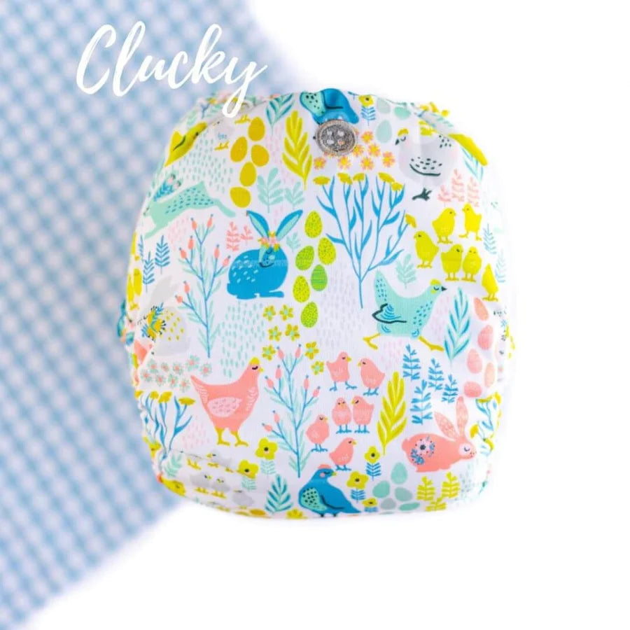 Buttons Diapers Cover - BTP (One Size)