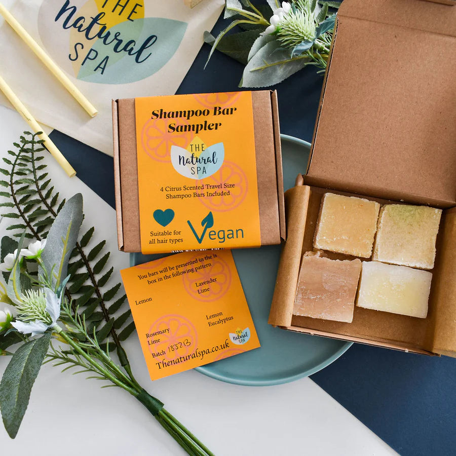 The Natural Spa Shampoo Sample Set