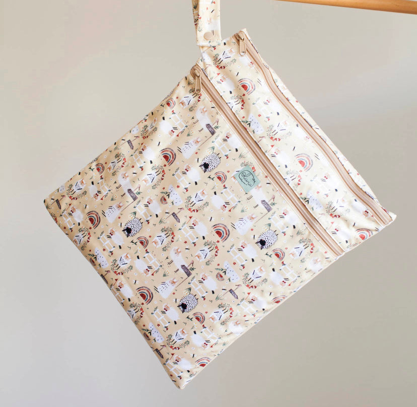 Olivia Diapers Double Wet Bag