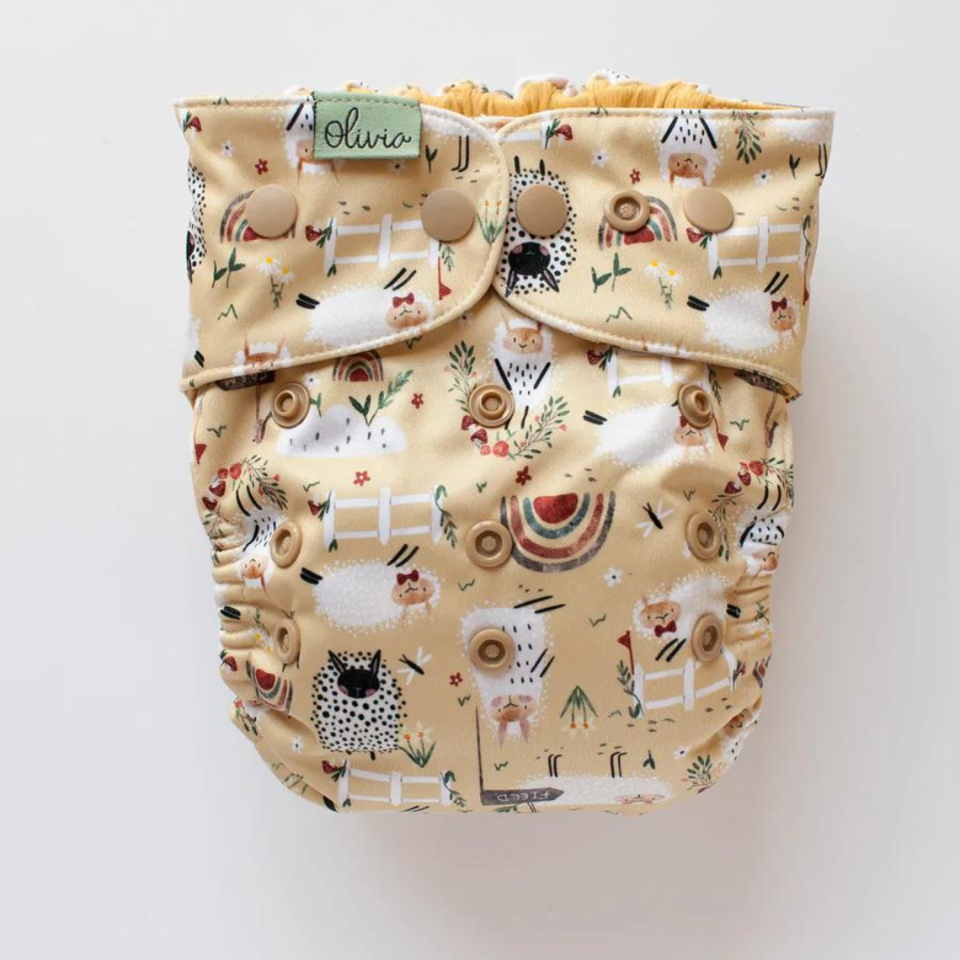 Olivia Diapers - Wide Fit (BTP)